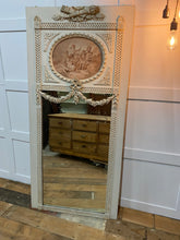Load image into Gallery viewer, French antique Trumeau mirror
