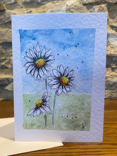 Load image into Gallery viewer, Original watercolour and pen card
