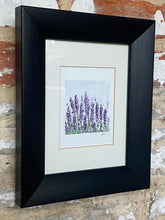 Load image into Gallery viewer, Original watercolour and pen framed in a contemporary frame
