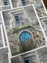 Load image into Gallery viewer, Limited edition prints from a original watercolour and pen

