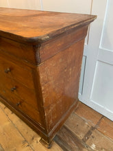 Load image into Gallery viewer, French pine 4 drawer commode
