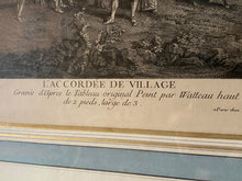 Load image into Gallery viewer, 19th C print of Jean-Antoine Watteau - framed
