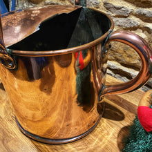 Load image into Gallery viewer, Beautiful large vintage copper watering can
