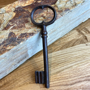 French antique iron keys