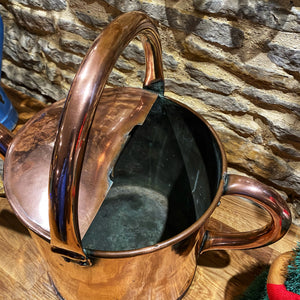 Beautiful large vintage copper watering can