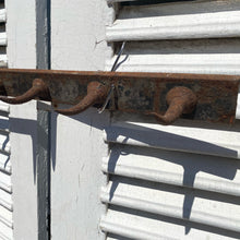 Load image into Gallery viewer, Vintage French metal butchers hooks
