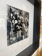 Load image into Gallery viewer, Vintage French black and white photo framed in a contemporary frame
