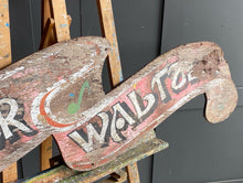 Load image into Gallery viewer, Waltzer Fairground sign 1920&#39;s
