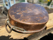 Load image into Gallery viewer, French antique copper heavy gauge Turbotiere
