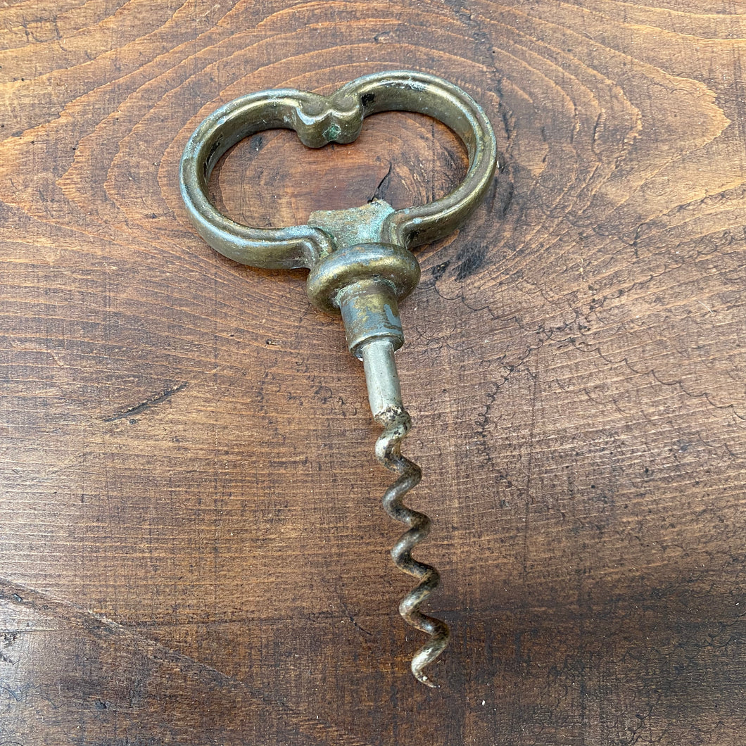 French metal vintage corkscrew