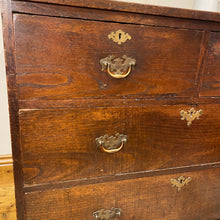 Load image into Gallery viewer, Georgian oak chest of drawers
