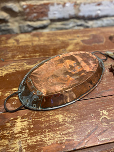 French copper tray