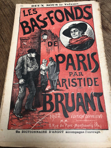 Vintage Paris pamphlet
