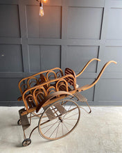 Load image into Gallery viewer, French bentwood Thonnet style pram/cart
