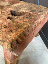 Load image into Gallery viewer, Rare English late 18th c pig bench
