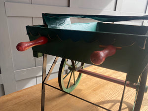 Small French display cart