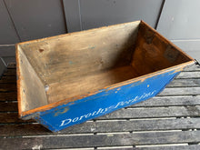 Load image into Gallery viewer, Original wooden hand painted Dorothy Perkins crate
