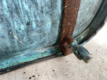 Load image into Gallery viewer, Original French copper bath with brass tap
