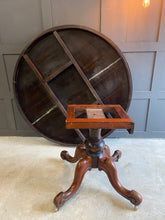 Load image into Gallery viewer, Two piece large Mahogany round table
