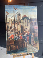 Load image into Gallery viewer, Oil on canvas possibly Venice
