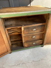 Load image into Gallery viewer, Wonderful French engineers cupboard with drawers

