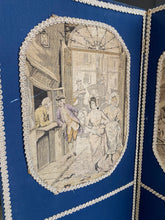 Load image into Gallery viewer, French privacy screen with embroidered panels
